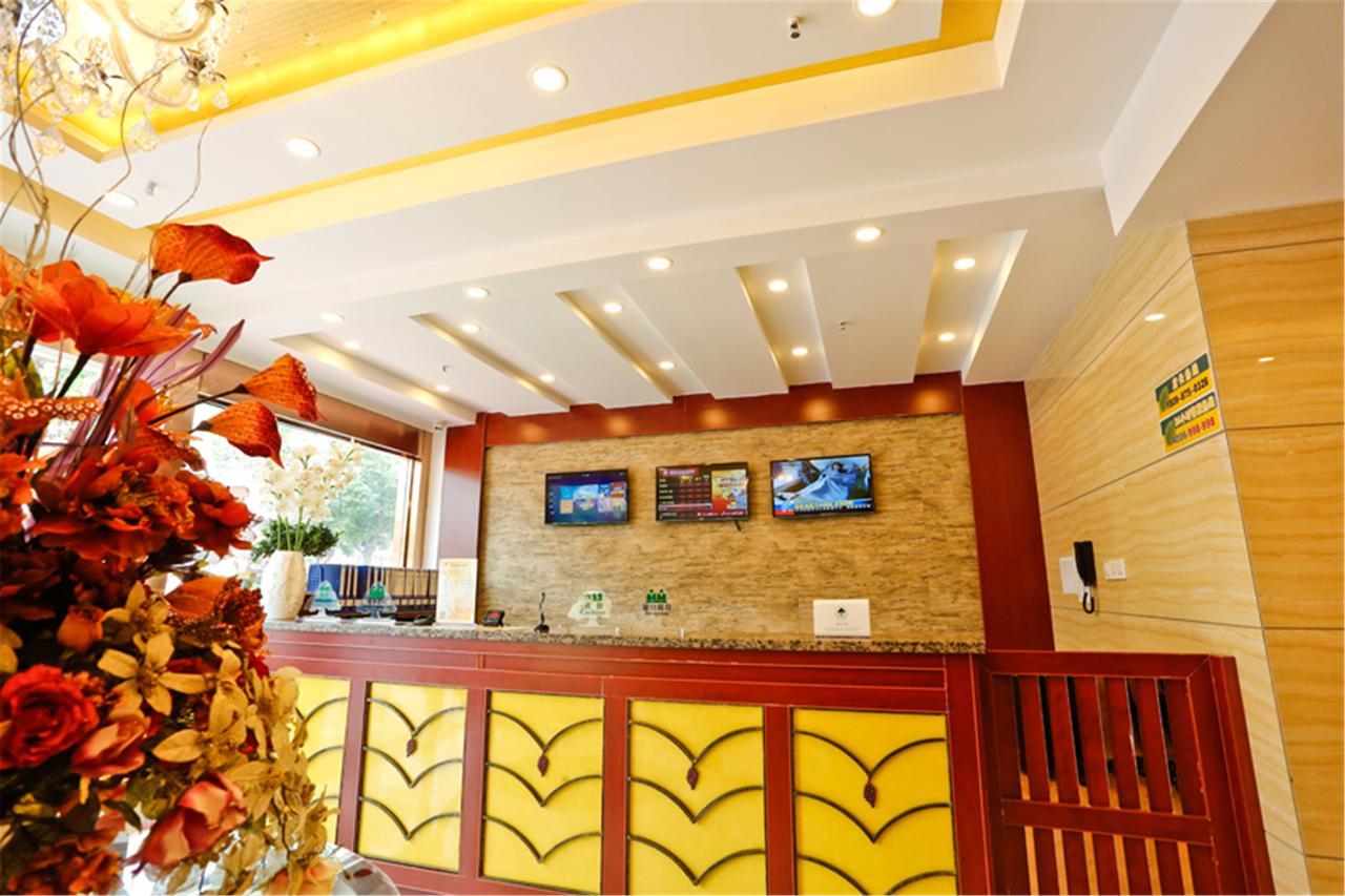 Greentree Inn Jiangxi Shangrao Wuyuan Bus Station Tang Village Express Hotel Exterior photo